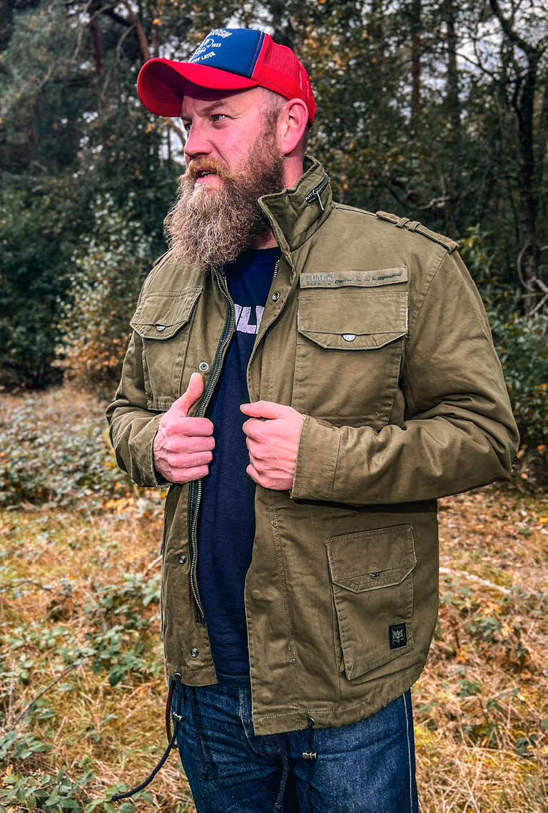 The Army Field Jacket - Black Premium by EMP