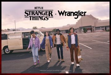 Wrangler vás přenese zpět do Hawkins. / Oživte ikonický styl 80. let s touto skvělou kolekcí. / Objevte nyní!
