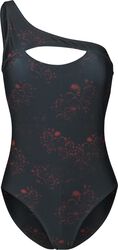 Asymmetric Swimsuit, Black Premium by EMP, Plavky