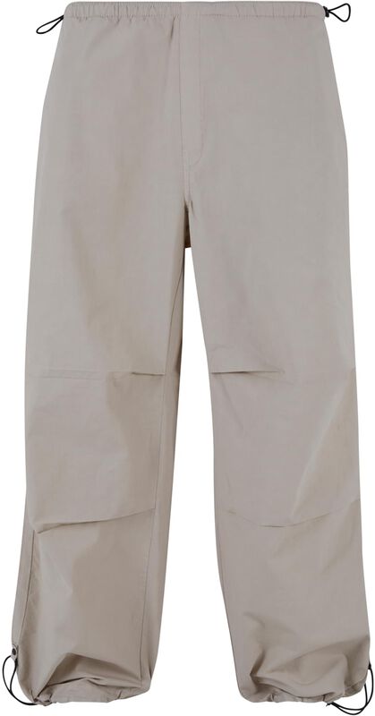 Popelínové kalhoty v parašutistickém stylu