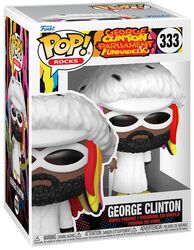 Vinylová figurka č.333 George Clinton Rocks!, George Clinton, Funko Pop!