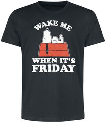 Snoopy - Wake Me When It’s Friday, Peanuts, Tričko