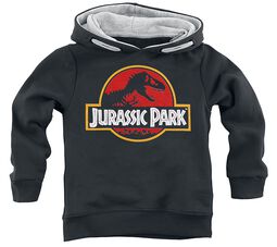 Kids - Classic Logo, Jurassic Park, Mikina s kapucí