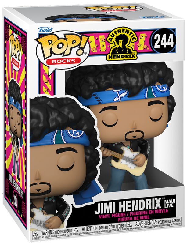Vinylová figurka č.244 Jimi Hendrix Rocks! (Maui Live)