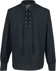 Lace-Up Shirt With Buckle, Banned, Košile