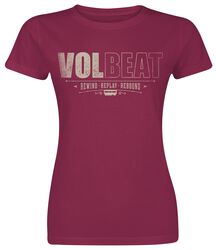 Distressed Logo, Volbeat, Tričko