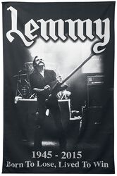 Lemmy - Lived To Win, Motörhead, Vlajka