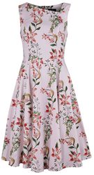 Beatrix Floral Swing Dress, H&R London, Středně dlouhé šaty