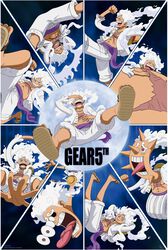 Gear 5th Looney, One Piece, Plakáty
