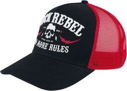Baseballová čepice No More Rules, Rock Rebel by EMP, Kšiltovka