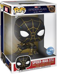 Vinylová figurka č. 921 No Way Home - Black and gold suit (Jumbo Pop!), Spider-Man, Funko Pop!
