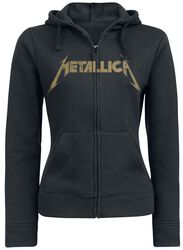 Hetfield Iron Cross Guitar, Metallica, Mikina s kapucí na zip