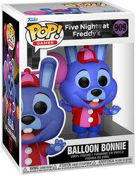 Vinylová figurka č.909 Security Breach - Balloon Bonnie, Five Nights At Freddy's, Funko Pop!