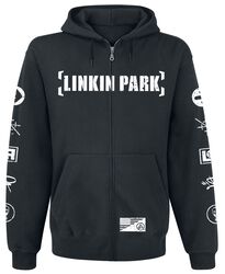 Graffiti, Linkin Park, Mikina s kapucí na zip
