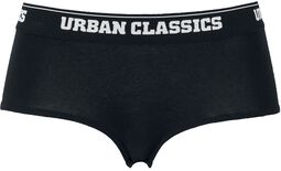 Ladies Logo Panty Double-Pack, Urban Classics, Sada kalhotek