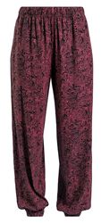 Trousers with allover-print, RED by EMP, Plátěné kalhoty