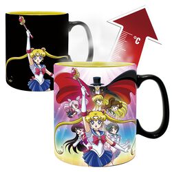 Hrnek Group s potiskem, který se pod vlivem tepla mění, Sailor Moon, Šálek