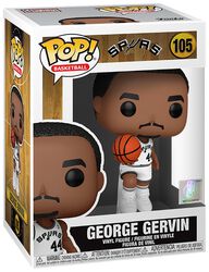 Vinylová figurka č. 105 San Antonio Spurs - George Gervin (Home Jersey)