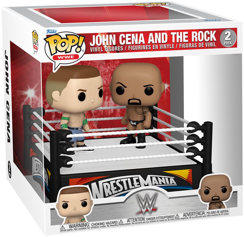 POP! Vinylová figurka WWE - John Cena and The Rock