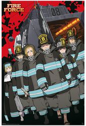 Company 8, Fire Force, Plakáty