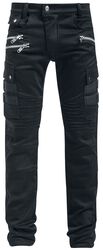 Kalhoty Anders, Chemical Black, Plátěné kalhoty