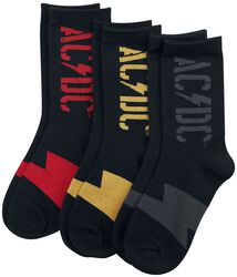 PWR UP - Logo, AC/DC, Ponožky