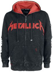 EMP Signature Collection, Metallica, Mikina s kapucí na zip