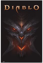 Diablo Face - Poster, Diablo, Plakáty