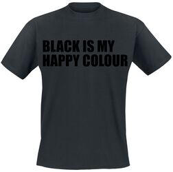 Black Is My Happy Colour, Slogans, Tričko