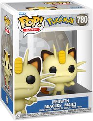 Vinylová figurka č.780 Meowth - Miaouss - Mauzi, Pokémon, Funko Pop!