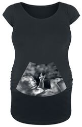 Ultrasound Metal Hand Baby, Móda pro těhotné, Tričko