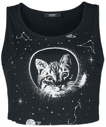 Cropped top Space Kitty, Banned, Top