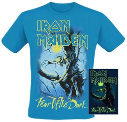 Fear Of The Dark - Glow In The Dark, Iron Maiden, Tričko