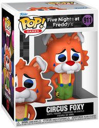 Vinylová figurka č.911 Security Breach - Circus Foxy, Five Nights At Freddy's, Funko Pop!