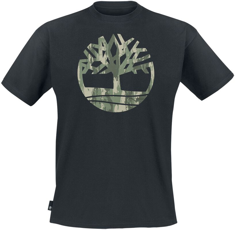 Tričko s krátkými rukávy Kennebec River Camo Tree Logo