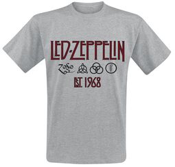 Symbols Est. 1968, Led Zeppelin, Tričko