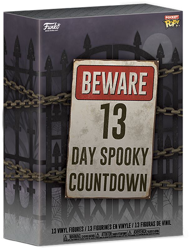 Halloweenský kalendář Beware 13 Day Spooky Countdown