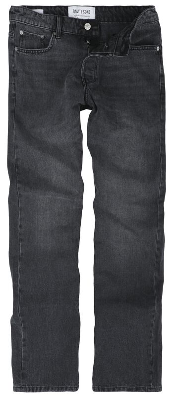 Denimové kalhoty ONSEdge Loose Blk OD 6985