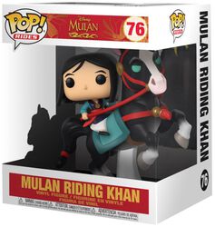 Vinylová figurka č.76 Mulan riding Khan (POP! Rides), Mulan, Funko Pop!