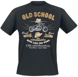 Old school cafe racer, Gasoline Bandit, Tričko