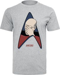 Jean-Luc Picard - Facepalm, Star Trek, Tričko