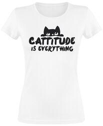 Cattitude is everything, Tierisch, Tričko