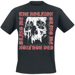 Metal Logo Skull, Bring Me The Horizon, Tričko