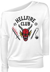 Hellfire Club, Stranger Things, Tričko s dlouhým rukávem