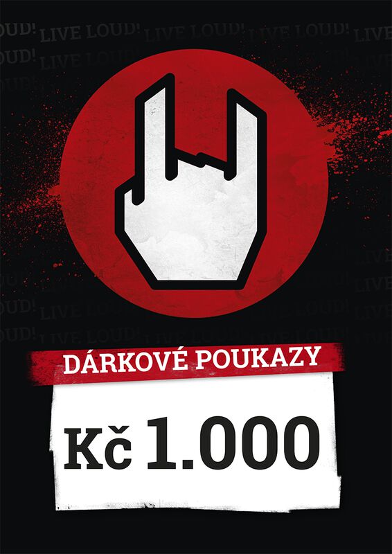 Nákupní a dárkové poukazy 1.000 CZK