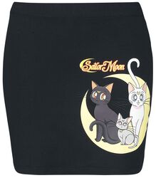 Luna, Artemis & Diana, Sailor Moon, Krátká sukně