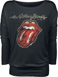 Plastered Tongue, The Rolling Stones, Tričko s dlouhým rukávem