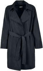 Dámský, minimalistický trenčkot, Urban Classics, Kabát trench-coat