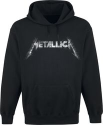 Spiked Logo, Metallica, Mikina s kapucí
