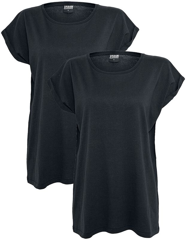 Balení 2 ks dámských triček s rozšířenými rameny
